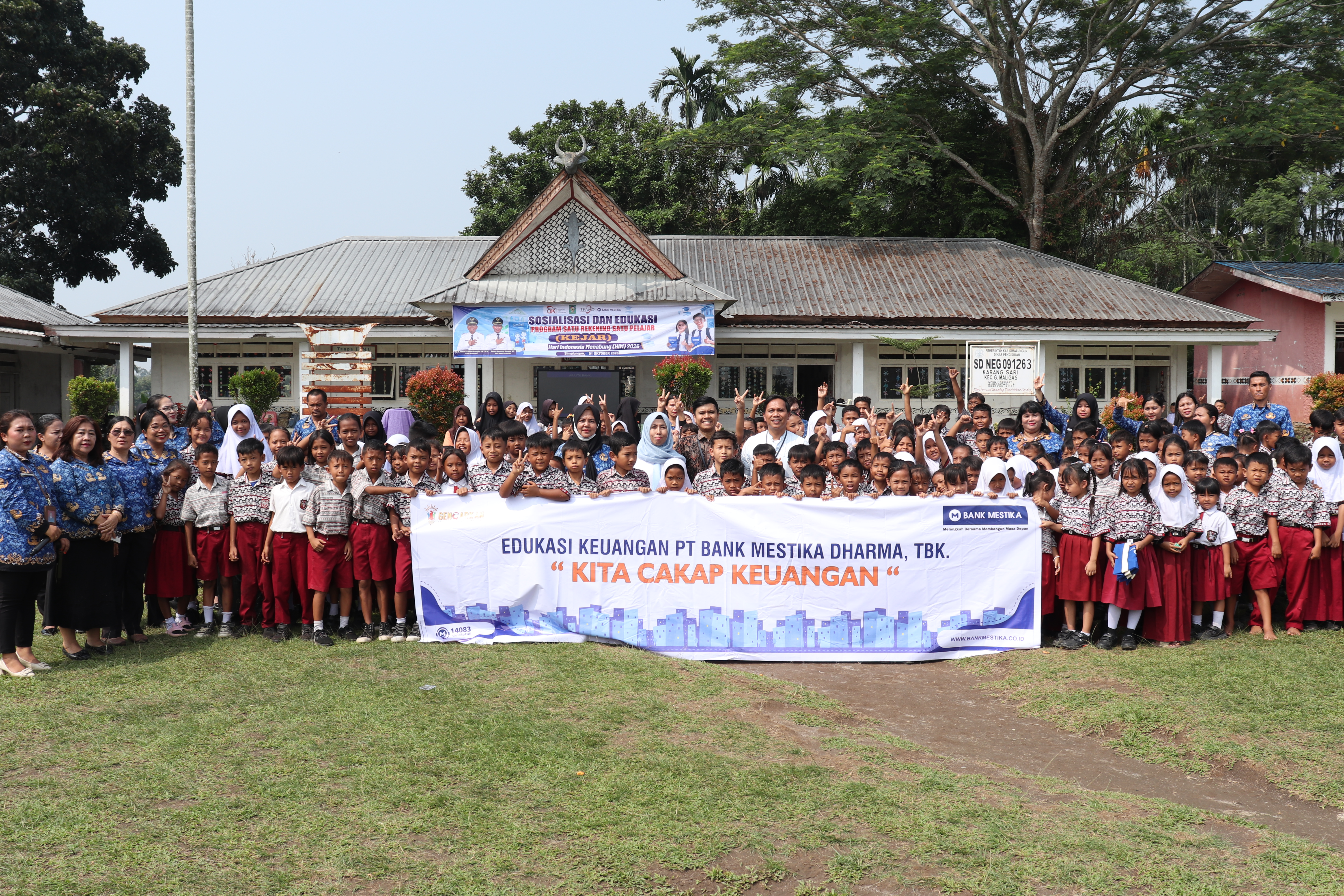 Wujudkan Masyarakat Melek Finansial, Bank Mestika Gencarkan Edukasi Keuangan Kepada 1.200 peserta